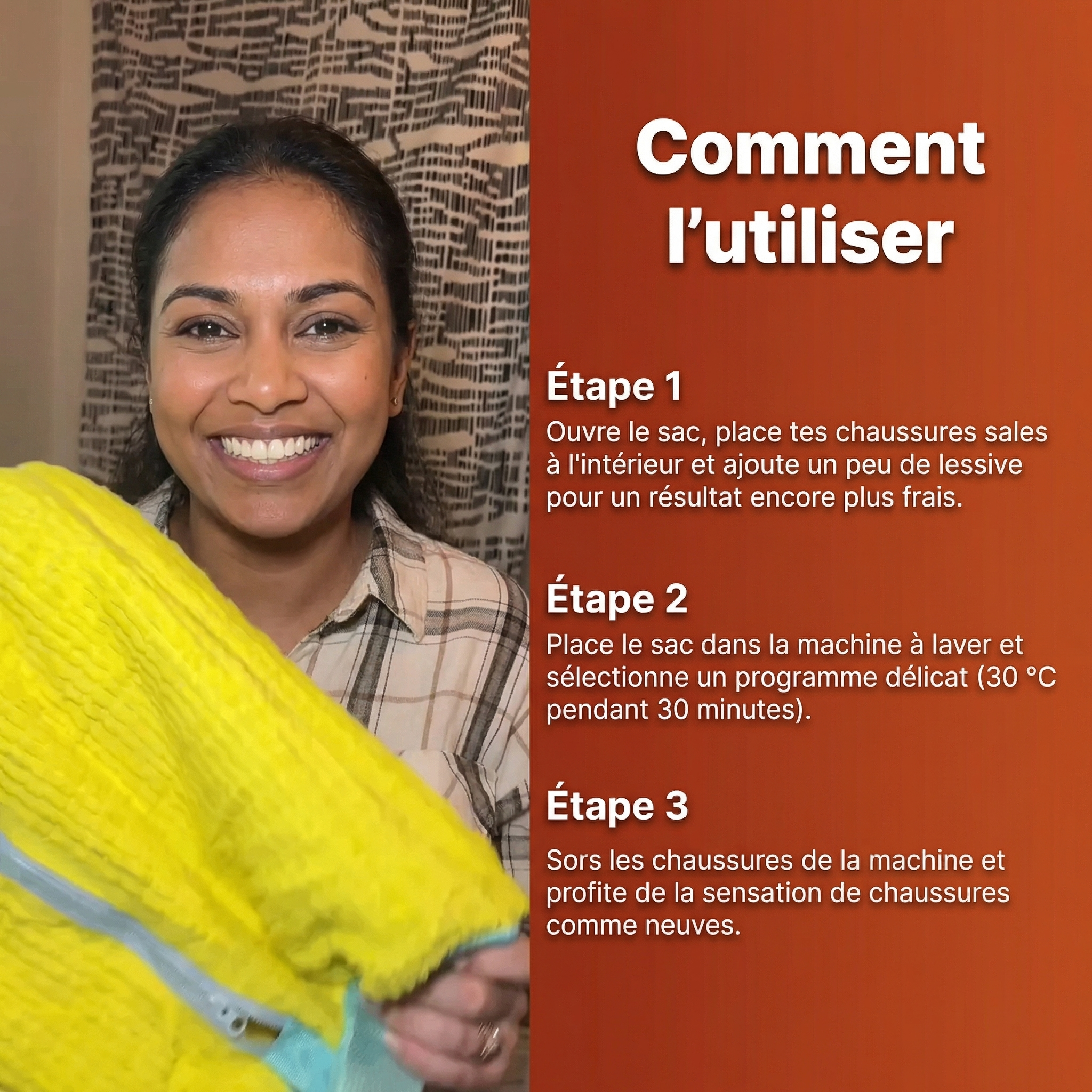 Rincéo - Sac de Lavage pour Chaussures