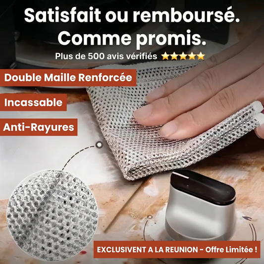 Une éponge qui ne pue pas. Qui dure 6 mois.